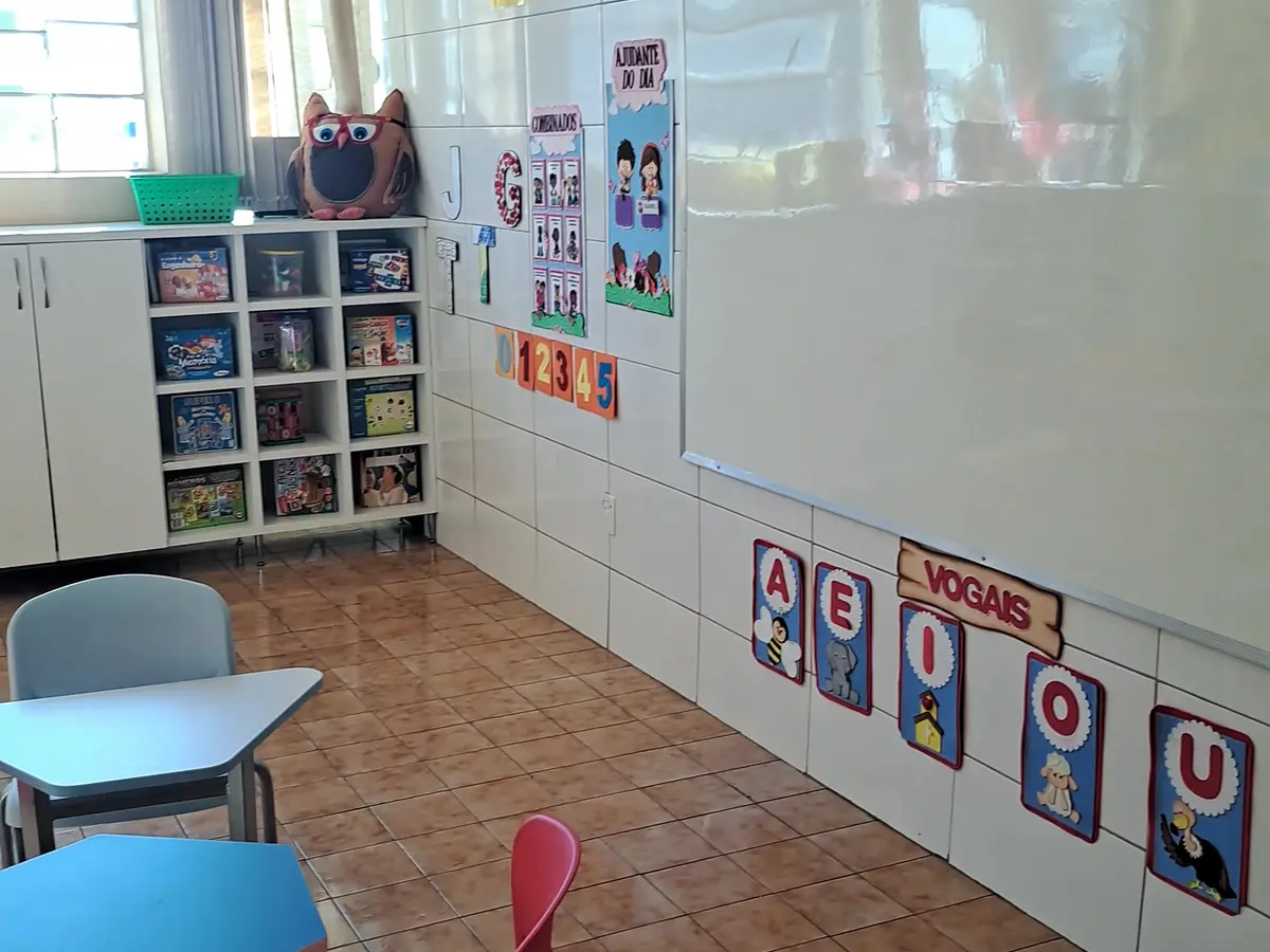 Sala do Maternal III da Educação Infantil